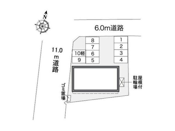 レオパレスMⅡの物件外観写真